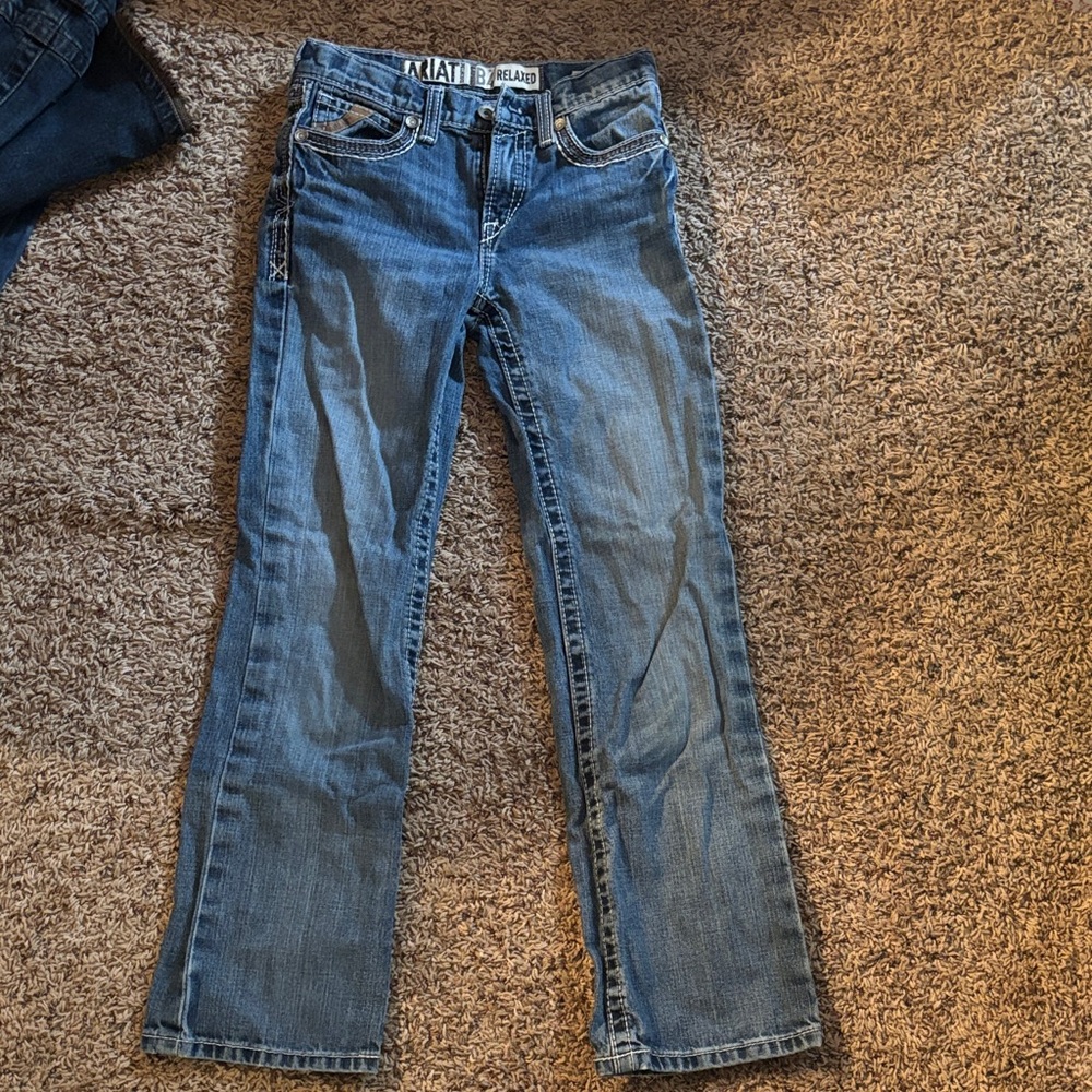 Boys ARIAT Boot Cut Jeans 12